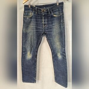 Shockoe Atelier Standard Kojima Distressed Selvedge Jeans